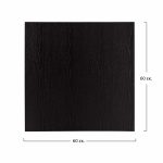 ΕΠΙΦΑΝΕΙΑ ΤΡΑΠΕΖΙΟΥ ΑΠΟ MDF 60Χ60 εκ. ΜΑΥΡΗ FB98437.02 - Image 2