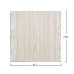 ΕΠΙΦΑΝΕΙΑ ΤΡΑΠΕΖΙΟΥ ΑΠΟ MDF 70Χ70 εκ. FB98438.03 ΔΡΥΣ ΜΑΥΡΟ - Image 2