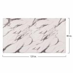 ΕΠΙΦΑΝΕΙΑ ΤΡΑΠΕΖΙΟΥ 120Χ80 MARBLE WHITE GREY 5657 FB95630.11 - Image 2
