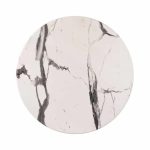 ΕΠΙΦΑΝΕΙΑ ΤΡΑΠΕΖΙΟΥ Φ60Χ2.5εκ. MARBLE WHITE GREY 5657 FB95227.11