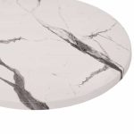ΕΠΙΦΑΝΕΙΑ ΤΡΑΠΕΖΙΟΥ Φ60Χ2.5εκ. MARBLE WHITE GREY 5657 FB95227.11 - Image 3