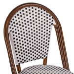ΚΑΡΕΚΛΑ ΑΛΟΥΜΙΝΙΟΥ BAMBOO ΜΕ ΛΕΥΚΟ ΜΑΥΡΟ FB95566.01 45x54x90Υεκ. - Image 8