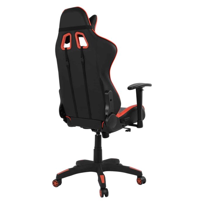ΚΑΡΕΚΛΑ ΓΡΑΦΕΙΟΥ GAMING FB91062.01 ΜΑΥΡΟ ΚΟΚΚΙΝΟ PU 68,5 x 71,5 x 133,5 εκ. - Image 6