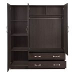 ΝΤΟΥΛΑΠΑ 3ΦΥΛΛΗ FB9384.01 ΜΕ ΔΥΟ ΣΥΡΤΑΡΙΑ ZEBRANO 150X55Χ180Υεκ. - Image 4