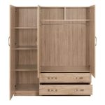 ΝΤΟΥΛΑΠΑ 3ΦΥΛΛΗ FB9384.02 ΜΕ ΔΥΟ ΣΥΡΤΑΡΙΑ SONAMA 150X55Χ180Υεκ. - Image 4