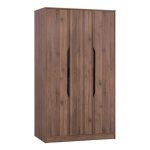 ΝΤΟΥΛΑΠΑ 3ΦΥΛΛΗ FB92324 ΣΕ ΦΥΣΙΚΗ ΑΠΟΧΡΩΣΗ 120X53X200Υ εκ.