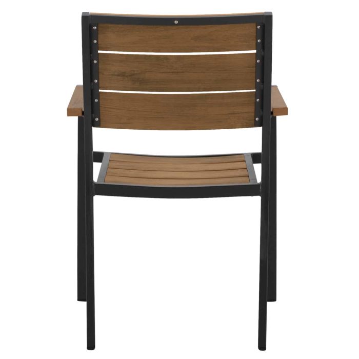 ΠΟΛΥΘΡΟΝΑ ΑΛΟΥΜΙΝΙΟΥ ΑΝΘΡΑΚΙ ΜΕ POLYWOOD FB95127.02 55x56x85Υεκ. - Image 6