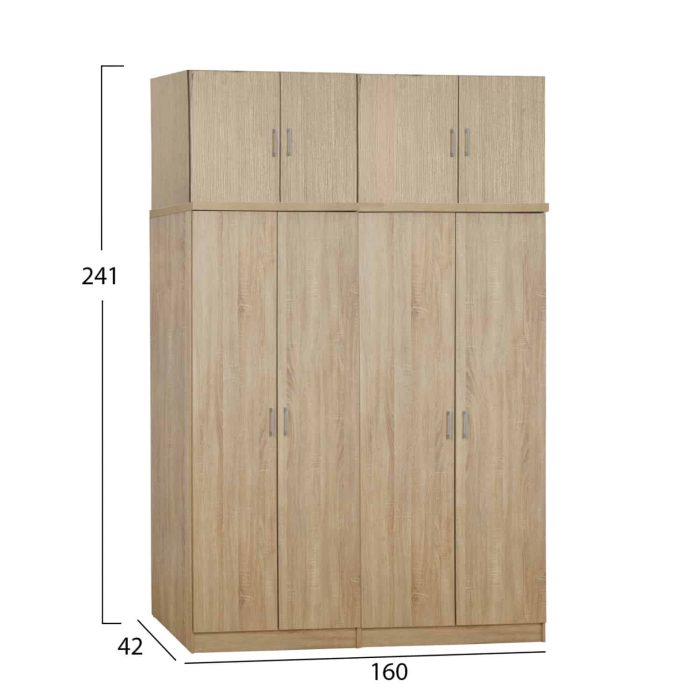 ΣΕΤ 4 ΤΜΧ ΝΤΟΥΠΑΛΑ 4ΦΥΛΛΗ ΜΕ ΠΑΤΑΡΙ SONAMA 160X42X241 FB911353.02 - Image 2