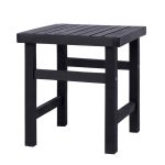 ΣΚΑΜΠΩ ΤΡΑΠΕΖΑΚΙ ΜΑΥΡΟ KOLI 40Χ40X45Υ εκ. FB9289.04