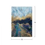 ΠΙΝΑΚΑΣ ΚΑΜΒΑΣ MARBLEIZED EFFECT FB97196.02 50X3X70 εκ. - Image 2