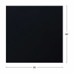 ΕΠΙΦΑΝΕΙΑ ΤΡΑΠΕΖΙΟΥ 190 WERZALIT 80X80 ΣΕ ΜΑΥΡΟ ΧΡΩΜΑ FB95231.01 - Image 2