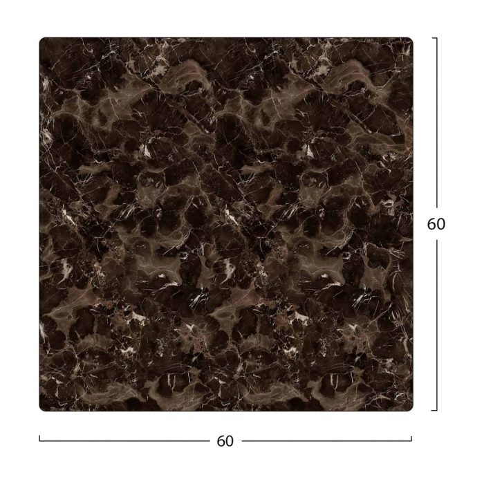 ΕΠΙΦΑΝΕΙΑ ΤΡΑΠΕΖΙΟΥ HPL FB95837.14 BROWN MARBLE 60x60 εκ. ΠΑΧΟΥΣ 12mm. - Image 2