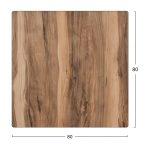 ΕΠΙΦΑΝΕΙΑ ΤΡΑΠΕΖΙΟΥ HPL FB95839.10 INDIAN SHESHAM 80x80 εκ. ΠΑΧΟΥΣ 12mm. - Image 2