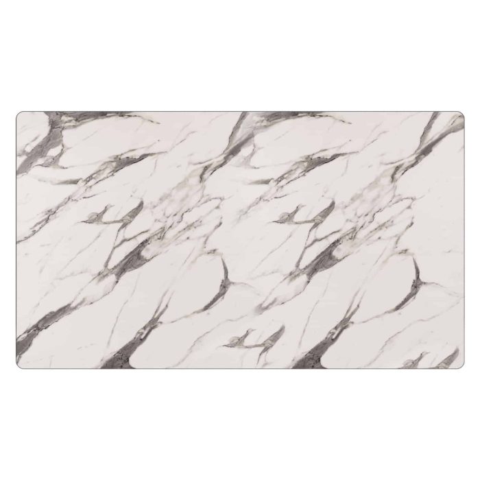 ΕΠΙΦΑΝΕΙΑ ΤΡΑΠΕΖΙΟΥ HPL FB95840.11 MARBLE WHITE-GREY 120x69 εκ. ΠΑΧΟΥΣ 12mm. - Image 1