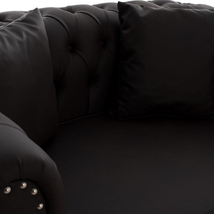 ΚΑΝΑΠΕΣ 2ΘΕΣΙΟΣ ΣΕ ΧΡΩΜΑ ΚΑΦΕ CIELLE FB93184.03 152x85x80 εκ. - Image 5