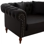ΚΑΝΑΠΕΣ 2ΘΕΣΙΟΣ ΣΕ ΧΡΩΜΑ ΚΑΦΕ CIELLE FB93184.03 152x85x80 εκ. - Image 8