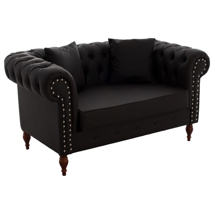 ΚΑΝΑΠΕΣ 2ΘΕΣΙΟΣ ΣΕ ΧΡΩΜΑ ΚΑΦΕ CIELLE FB93184.03 152x85x80 εκ. - Image 1