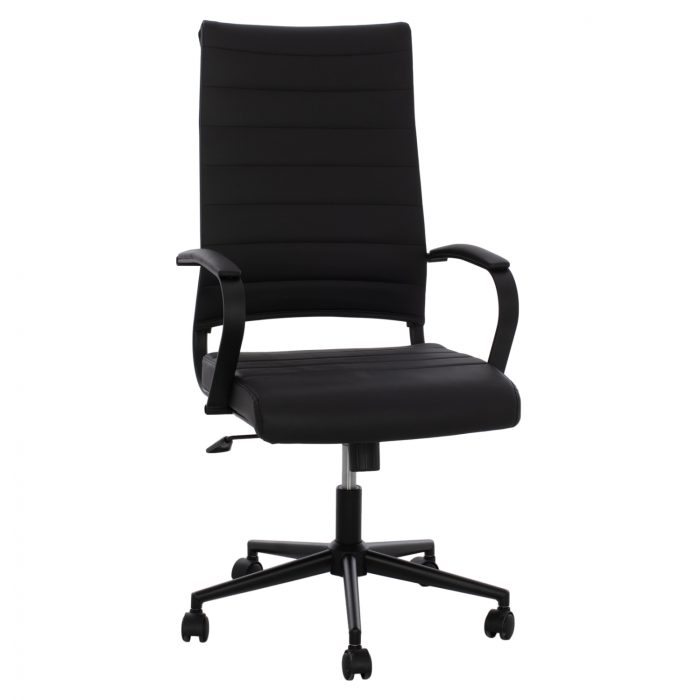 ΚΑΡΕΚΛΑ ΓΡΑΦΕΙΟΥ SUPERIOR FB91165.01 ΜΑΥΡΟ PU ΔΙΕΥΘΥΝΤH 62x71,5x113 εκ. - Image 1