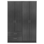 ΝΤΟΥΛΑΠΑ 4ΦΥΛΛΗ ME 2 ΣΥΡΤΑΡΙΑ FB9339.01 ZEBRANO 120Χ42,5Χ180,5εκ. - Image 4