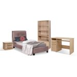 ΠΑΙΔΙΚΟ ΔΩΜΑΤΙΟ 4ΤΜΧ ΚΡΕΒΑΤΙ ΚΟΜΟΔΙΝΟ ΒΙΒΛΙΟΘΗΚΗ ΓΡΑΦΕΙΟ FB911067