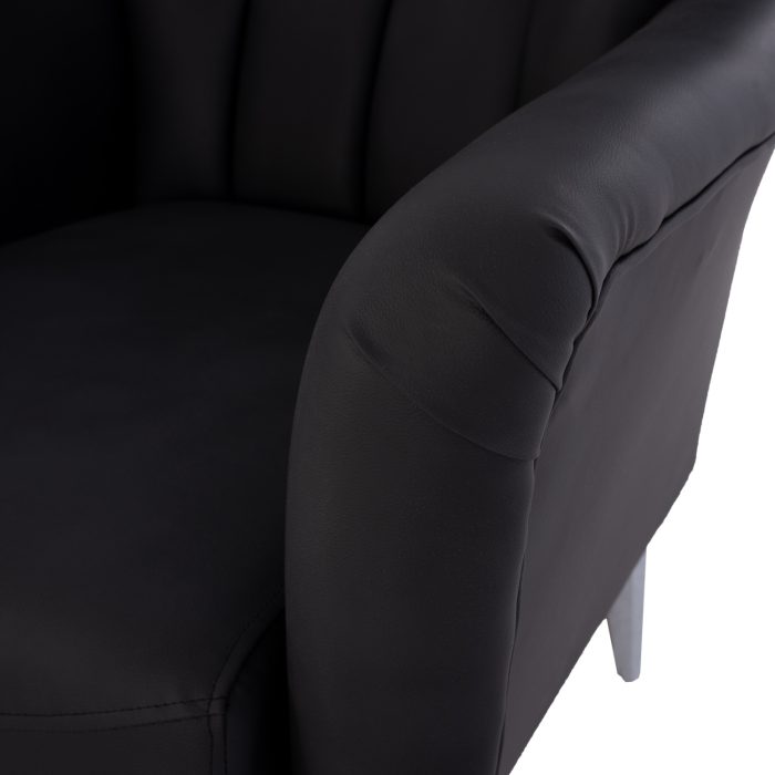 ΠΟΛΥΘΡΟΝΑ ΜΠΕΡΖΕΡΑ Τ. CHESTERFIELD ΣΕ ΧΡΩΜΑ ΜΑΥΡΟ FB99217.01 87x88x100 εκ. - Image 10
