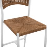 ΣΚΑΜΠΟ BAR ΑΛΟΥΜΙΝΙΟΥ ΛΕΥΚO ΜΕ ΣΧΟΙΝΙ PE ΜΠΕΖ FB95789.01 45,5x56x111 εκ. - Image 7