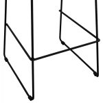ΣΚΑΜΠΟ ΜΕΤΑΛΛΙΚΟ FB95642 ΜΕ WICKER ΣΕ ΜΠΕΖ ΑΠΟΧΡΩΣΗ 48x53x100 εκ. - Image 9