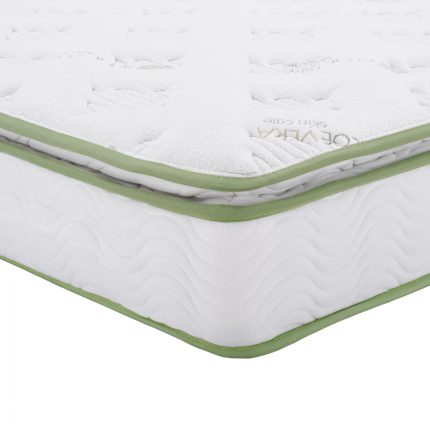 ΣΤΡΩΜΑ CONTINUOUS SPRING ΑΝΩΣΤΡΩΜΑ ALOE VERA 150X200 FB9372.15 ΜΟΝΗΣ ΟΨΗΣ