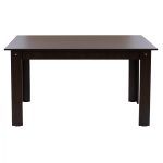 ΤΡΑΠΕΖΙ ΚΟΥΖΙΝΑΣ 140x80x77Υεκ. WENGE FB92429.02 - Image 3