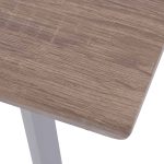 ΤΡΑΠΕΖΙ ΤΡΑΠΕΖΑΡΙΑΣ OFIRA 140X80 SONAMA ΜΕ ΛΕΥΚΑ ΠΟΔΙΑ FB98374.02 - Image 6