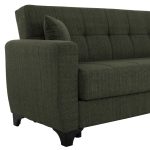 ΚΑΝΑΠΕΣ ΚΡΕΒΑΤΙ TΡΙΘΕΣΙΟΣ ΨΗΛΗ ΠΛΑΤΗ DARK OLIVE FB93242.05 215x84x88Υεκ. - Image 8