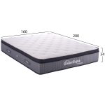 ΣΤΡΩΜΑ DREAMTOPIA, σειρά ULTIMATE FB9661.160, ΜΕ ΑΝΩΣΤΡΩΜΑ 160X200x34Yεκ. - Image 2