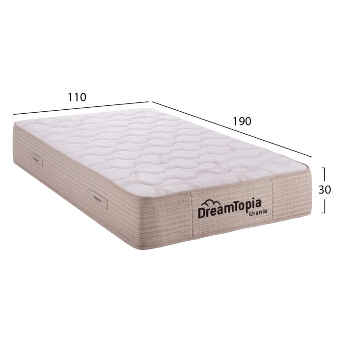 ΣΤΡΩΜΑ DREAMTOPIA,σειρά URANIA FB9659.110 POCKET SPRING 110X190x30Yεκ. - Image 2