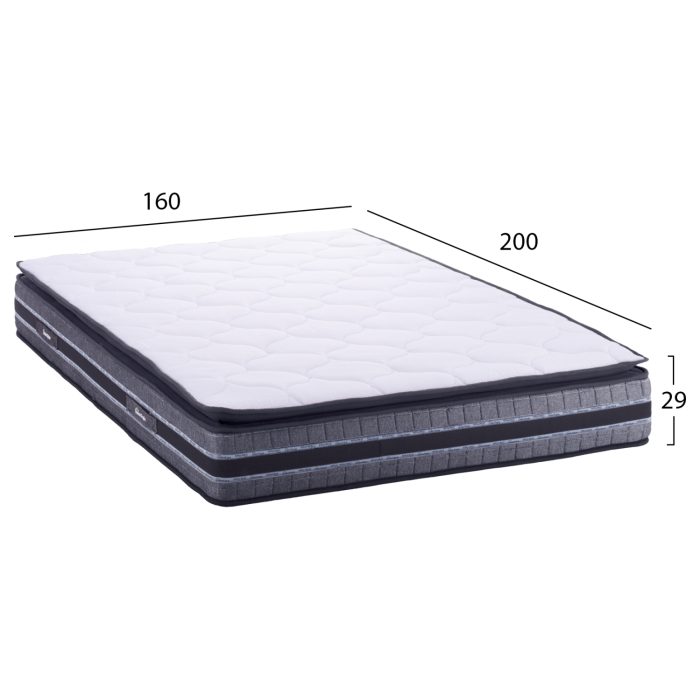 ΣΤΡΩΜΑ DREAMTOPIA σειρά CELESTIAL FB9663.160 MINI BONNELL SPRING & ΑΝΩΣΤΡΩΜΑ 160x200x29Yεκ. - Image 2