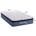 ΣΤΡΩΜΑ DREAMTOPIA, σειρά PRIVILEGE FB9660.120 POCKET SPRING ΜΕ ΑΝΩΣΤΡΩΜΑ 120X200x29Υεκ. - Image 2
