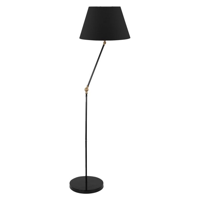 ΦΩΤΙΣΤΙΚΟ ΔΑΠΕΔΟΥ ΜΕΤΑΛΛΙΚΟ ΜΑΥΡΟ FB97611.01 Φ38x150 εκ. - Image 1