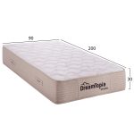 ΣΤΡΩΜΑ DREAMTOPIA ΣΕΙΡΑ URANIA FB9659.90-200 POCKET SPRING 90X200x30Yεκ. - Image 2
