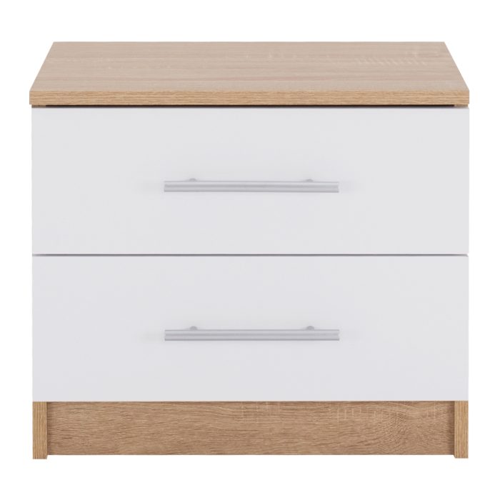 ΚΟΜΟΔΙΝΟ ΜΕΛΑΜΙΝΗΣ FB92220.06 SONAMA - ΛΕΥΚΟ 48x40,5x41,5 εκ. - Image 4