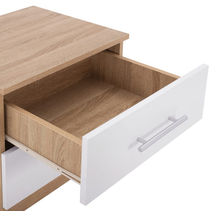 ΚΟΜΟΔΙΝΟ ΜΕΛΑΜΙΝΗΣ FB92220.06 SONAMA - ΛΕΥΚΟ 48x40,5x41,5 εκ. - Image 5