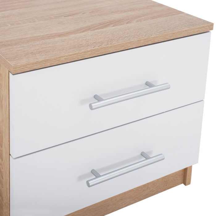 ΚΟΜΟΔΙΝΟ ΜΕΛΑΜΙΝΗΣ FB92220.06 SONAMA - ΛΕΥΚΟ 48x40,5x41,5 εκ. - Image 6