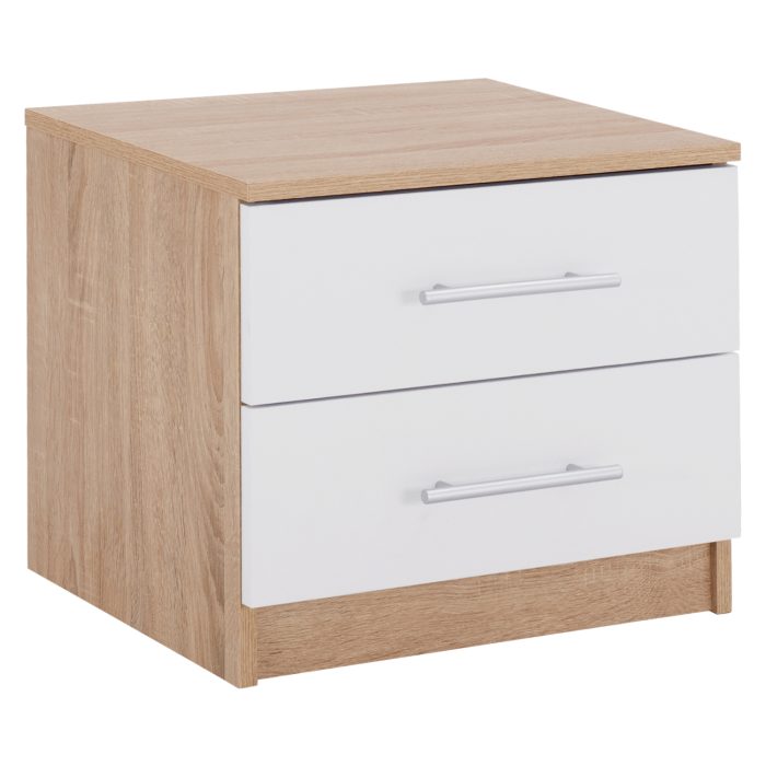 ΚΟΜΟΔΙΝΟ ΜΕΛΑΜΙΝΗΣ FB92220.06 SONAMA - ΛΕΥΚΟ 48x40,5x41,5 εκ. - Image 1