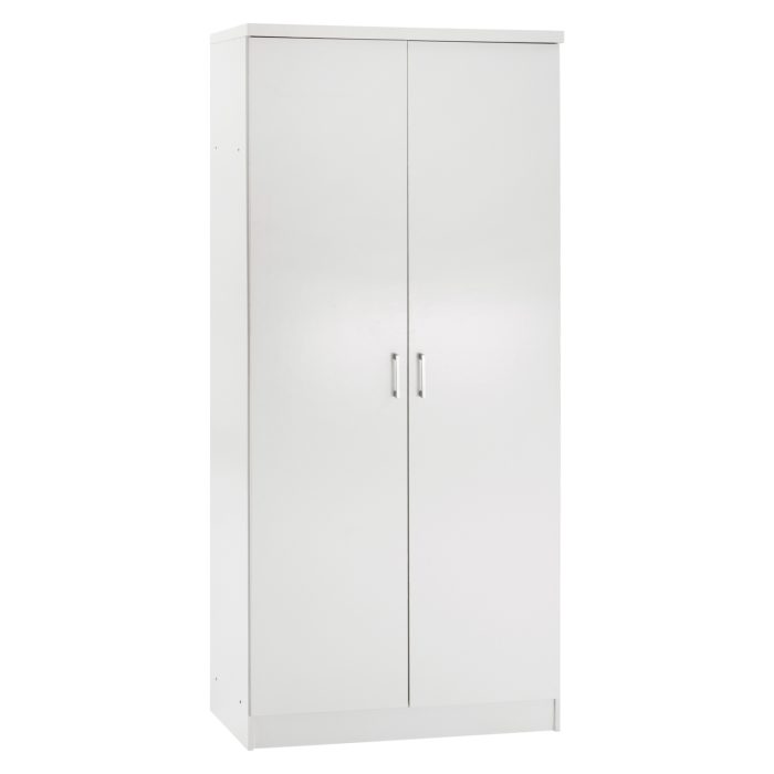 ΝΤΟΥΛΑΠΑ 2ΦΥΛΛΗ ΛΕΥΚΗ FB9368.05 80x43x181 εκ. - Image 1