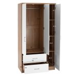 ΝΤΟΥΛΑΠΑ 3ΦΥΛΛΗ ME 2 ΣΥΡΤΑΡΙΑ FB9340.06 SONAMA - ΛΕΥΚO 89x42,5x181 εκ. - Image 3