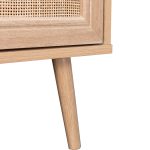 ΜΠΟΥΦΕΣ ΜΕΛΑΜΙΝΗΣ- ΣΥΝΘ. RATTAN ΣΤΙΣ ΠΟΡΤΕΣ FB99220.11 120Χ39Χ70Υεκ. - Image 7