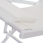 ΣΕΖΛΟΝΓΚ ΕΠΑΓΓΕΛΜΑΤΙΚΗ FB95076.04 ΑΛΟΥΜΙΝΙΟ & TEXTILENE ΛΕΥΚΟ 59,5x102,5x94Υεκ - Image 8