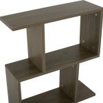 ΒΟΗΘΗΤΙΚΟ ΤΡΑΠΕΖΙ ΜΕ ΡΑΦΙΑ ΜΕΛΑΜΙΝΗ ΣΕ OLIVE GREY ΧΡΩΜΑ FB98881.12 50x17x56Υεκ. - Image 4