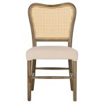 ΚΑΡΕΚΛΑ ΤΟΟΝ ΞΥΛΟ RATTAN ΥΦΑΣΜΑ FB99406.04 47x52x91,5Υεκ. - Image 3