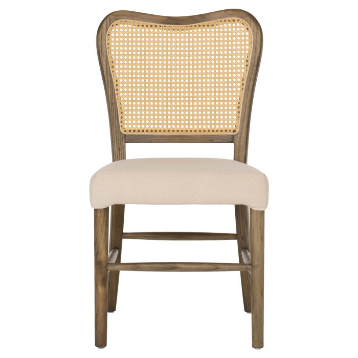 ΚΑΡΕΚΛΑ ΤΟΟΝ ΞΥΛΟ RATTAN ΥΦΑΣΜΑ FB99406.04 47x52x91,5Υεκ. - Image 3