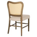 ΚΑΡΕΚΛΑ ΤΟΟΝ ΞΥΛΟ RATTAN ΥΦΑΣΜΑ FB99406.04 47x52x91,5Υεκ. - Image 5
