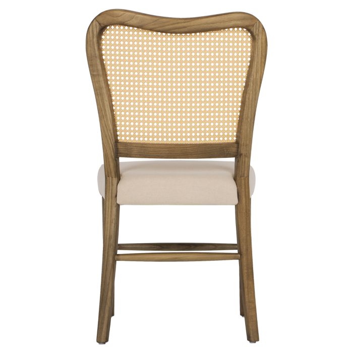 ΚΑΡΕΚΛΑ ΤΟΟΝ ΞΥΛΟ RATTAN ΥΦΑΣΜΑ FB99406.04 47x52x91,5Υεκ. - Image 6